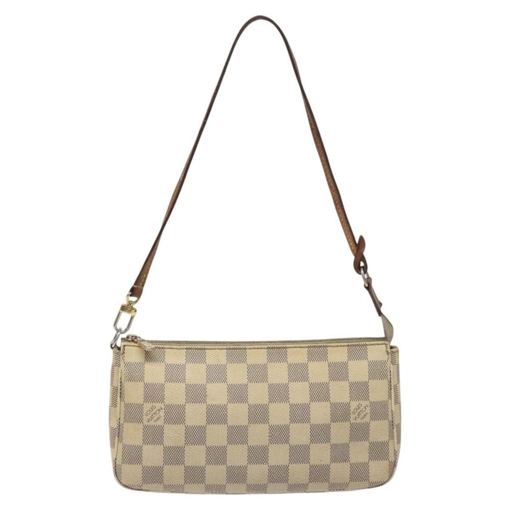 Louis Vuitton Damier Azur Pochette Accessoires Pouch White